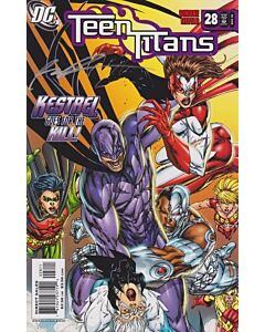 Teen Titans (2003) #  28 tag on back (8.0-VF) Rob Liefeld