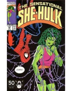 Sensational She-Hulk (1989) #  29 (8.0-VF) Spider-Man, Venom, Wolverine