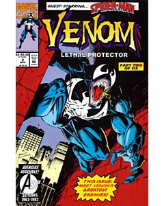 Venom Lethal Protector (1993) #   2 (5.0-VGF) Spider-Man