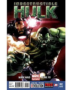 Indestructible Hulk (2012) #   2 (7.0-FVF) 2nd Print, Iron Man
