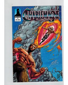 Charlemagne (1994) #   2 Double Signed by DG Chichester and Adam Pollina (8.0-VF) with COA (1712210)