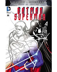 Batman Superman (2013) #  30 FADED VARIANT (9.0-NM)