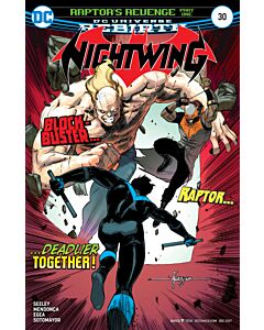 Nightwing (2016) #  30 Cover A (7.0-FVF) Blockbuster, Raptor