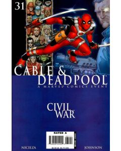 Cable & Deadpool (2004) #  31 (7.0-FVF) Civil War Tie-In