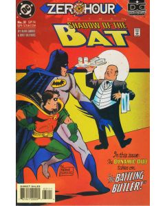 Batman Shadow of the Bat (1992) #  31 (7.0-FVF) Zero Hour Tie-In