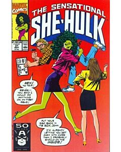 Sensational She-Hulk (1989) #  31 (8.0-VF) John Byrne