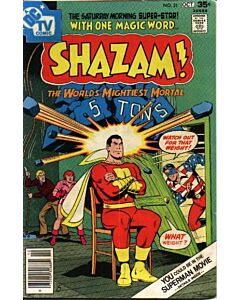 Shazam (1973) #  31 (5.0-VGF)