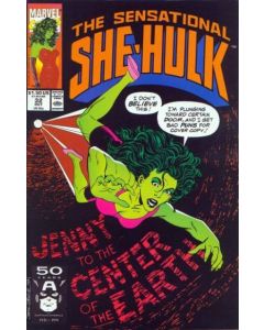 Sensational She-Hulk (1989) #  32 (6.0-FN) Pricetag on cover