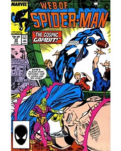 Web of Spider-Man (1985) #  34 (7.0-FVF) the Watcher