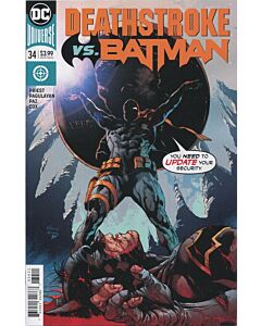 Deathstroke (2016) #  34 COVER A (9.0-NM) vs Batman
