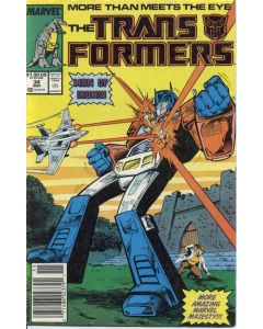 Transformers (1984) #  34  Newsstand (4.5-VG+)