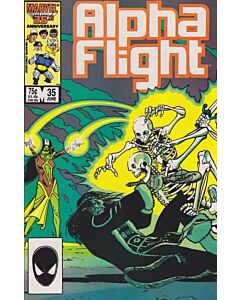Alpha Flight (1983) #  35 (8.0-VF) 1st Eaglet