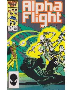 Alpha Flight (1983) #  35 (7.0-FVF) 1st Eaglet