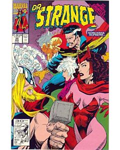 Doctor Strange (1988) #  35 (4.0-VG) Scarlet Witch, Infinity Gauntlet Tie-In