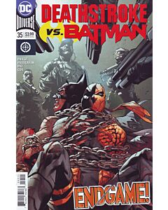 Deathstroke (2016) #  35 COVER A (9.0-VFNM) vs Batman
