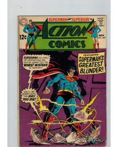 Action Comics (1938) # 369 (5.0-VGFN) Stains on back cover