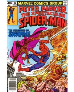 Spectacular Spider-Man (1976) #  36 Newsstand (7.0-FVF) Swarm