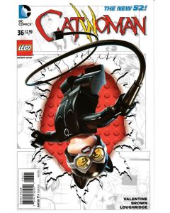 Catwoman (2011) #  36 Cover B (8.0-VF) Lego Variant