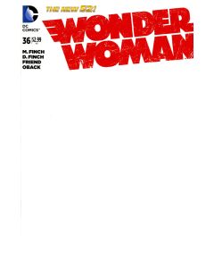 Wonder Woman (2011) #  36 Cover E Blank Variant (9.0-VFNM)