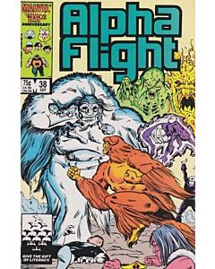 Alpha Flight (1983) #  38 (5.0-VGF) Great Beasts