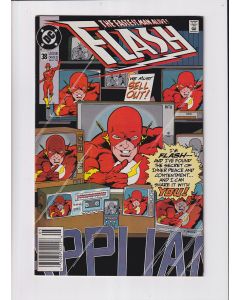 Flash (1987) #  38 Newsstand (7.0-FVF)