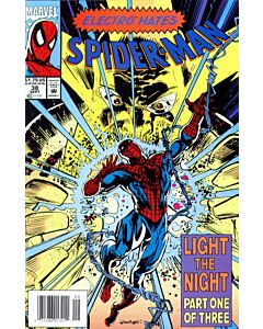 Spider-Man (1990) #  38 Newsstand (7.0-FVF) Electro