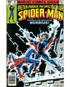Spectacular Spider-Man (1976) #  38 Newsstand (6.0-FN) Morbius