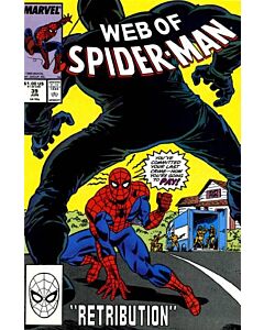 Web of Spider-Man (1985) #  39 (7.0-FVF) Meteor Man