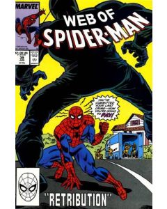 Web of Spider-Man (1985) #  39 (7.0-FVF) Meteor Man