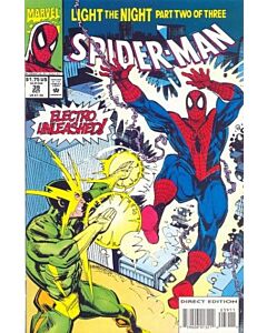 Spider-Man (1990) #  39 (6.0-FN) Electro, Price tag on cover