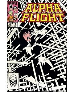 Alpha Flight (1983) #   3 (6.0-FN) Sub-Mariner Invisible Girl Master of the World