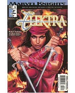 Elektra (2001) #   3 Censored 2nd Print (8.0-VF)