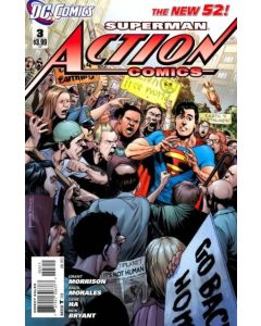 Action Comics (2011) #   3 COVER A (8.0-VF)