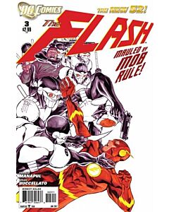 Flash (2011) #   3 (9.0-VFNM) Mob Rule