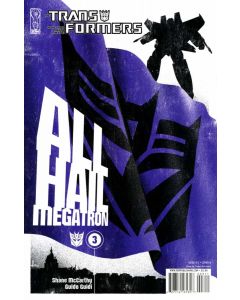 Transformers All Hail Megatron (2008) #   3 Cover B (9.0-VFNM)