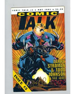 Comic Talk (1993) #   3 (6.0-FN) (1392801) Signed by Larry Stroman and Todd Johnson