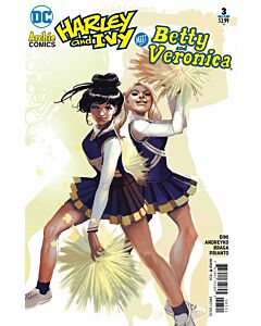 Harley and Ivy Meet Betty and Veronica (2017) #   3 variant cover by Stephanie Hans (9.0-NM)