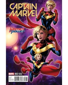 Captain Marvel (2016) #   3 Women of Power Variant (8.0-VF)