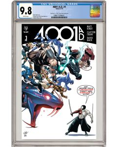 4001 A.D. (2016) #   1-4 Covers D (8.0/9.0-VF/NM) Complete Set
