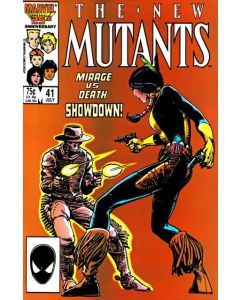 New Mutants (1983) #  41 (7.0-FVF) Mirage vs Death