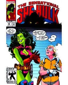 Sensational She-Hulk (1989) #  42 (6.0-FN) Pricetag on cover