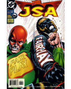 JSA (1999) #  42 (6.0-FN) Discolored Spine