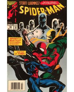 Spider-Man (1990) #  43 Newsstand (5.0-VGF) Iron Fist