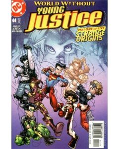 Young Justice (1998) #  44 Tag on Back (6.0-FN) World Without Young Justice