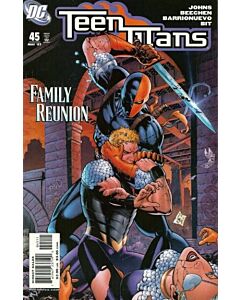 Teen Titans (2003) #  45 (8.0-VF) Deathstroke vs Jericho and Ravager