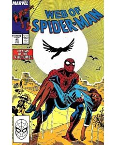 Web of Spider-Man (1985) #  45 (5.0-VGF) Vulture