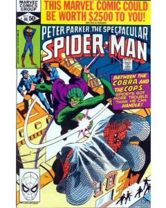 Spectacular Spider-Man (1976) #  46 (7.5-VF-) The Cobra, Frank Miller cover