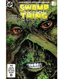 Swamp Thing (1985) #  49 (7.0-FVF) 1st CAMEO J.L. Dark, Marker on cover