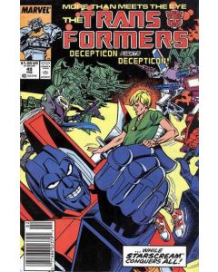 Transformers (1984) #  49 Newsstand (5.0-VGF) Rust Migration