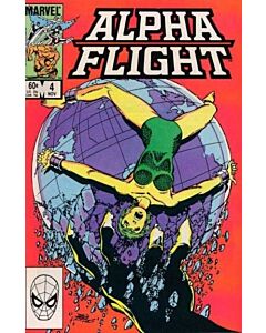 Alpha Flight (1983) #   4 (7.0-FVF) Sub-Mariner, Invisible Woman